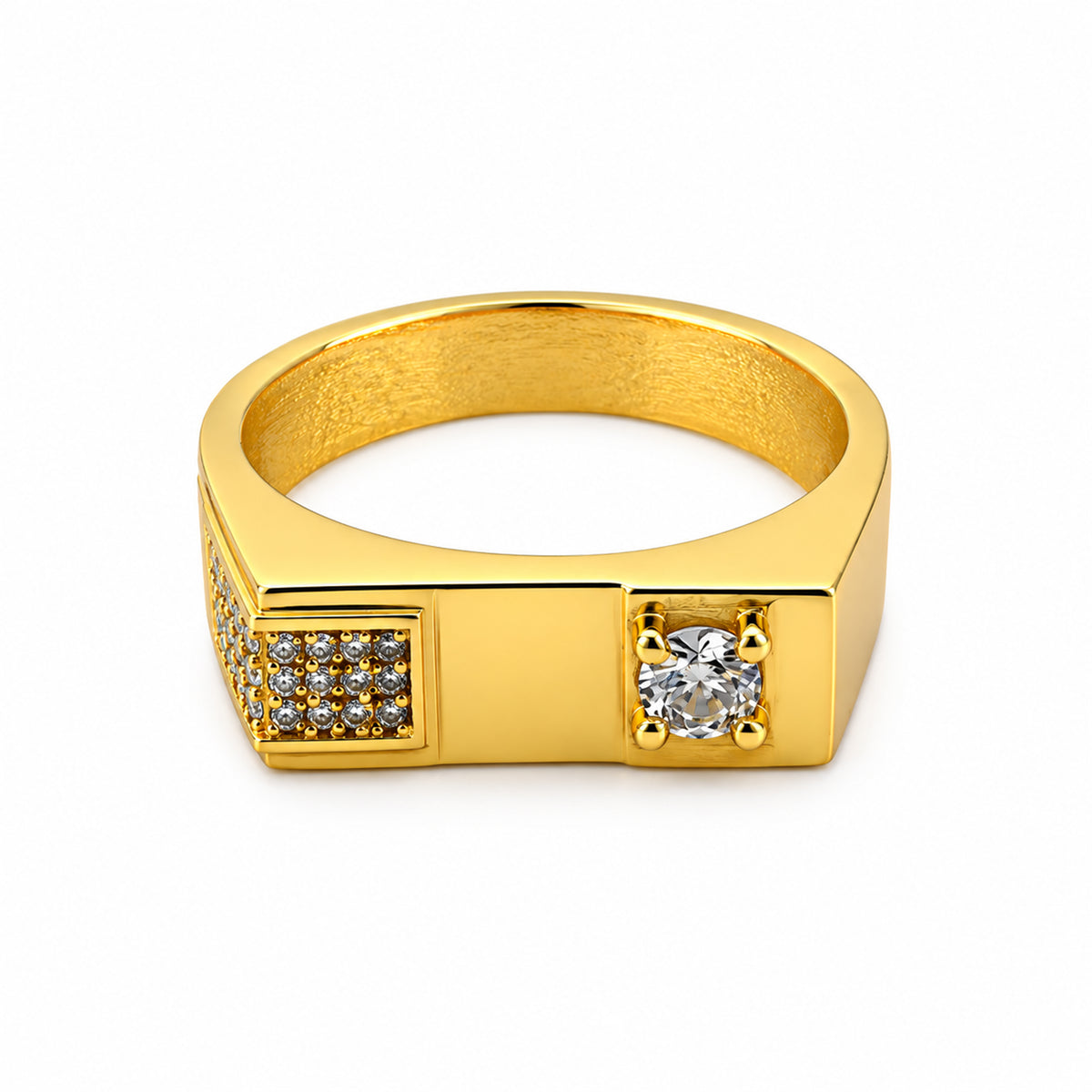 Solitaire Accent Men’s Ring GMR 61