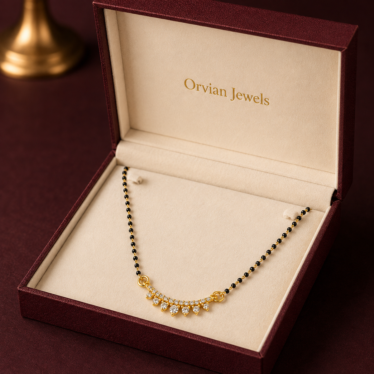 Celestia Drop Crystal Women’s Mangalsutra GWM 37