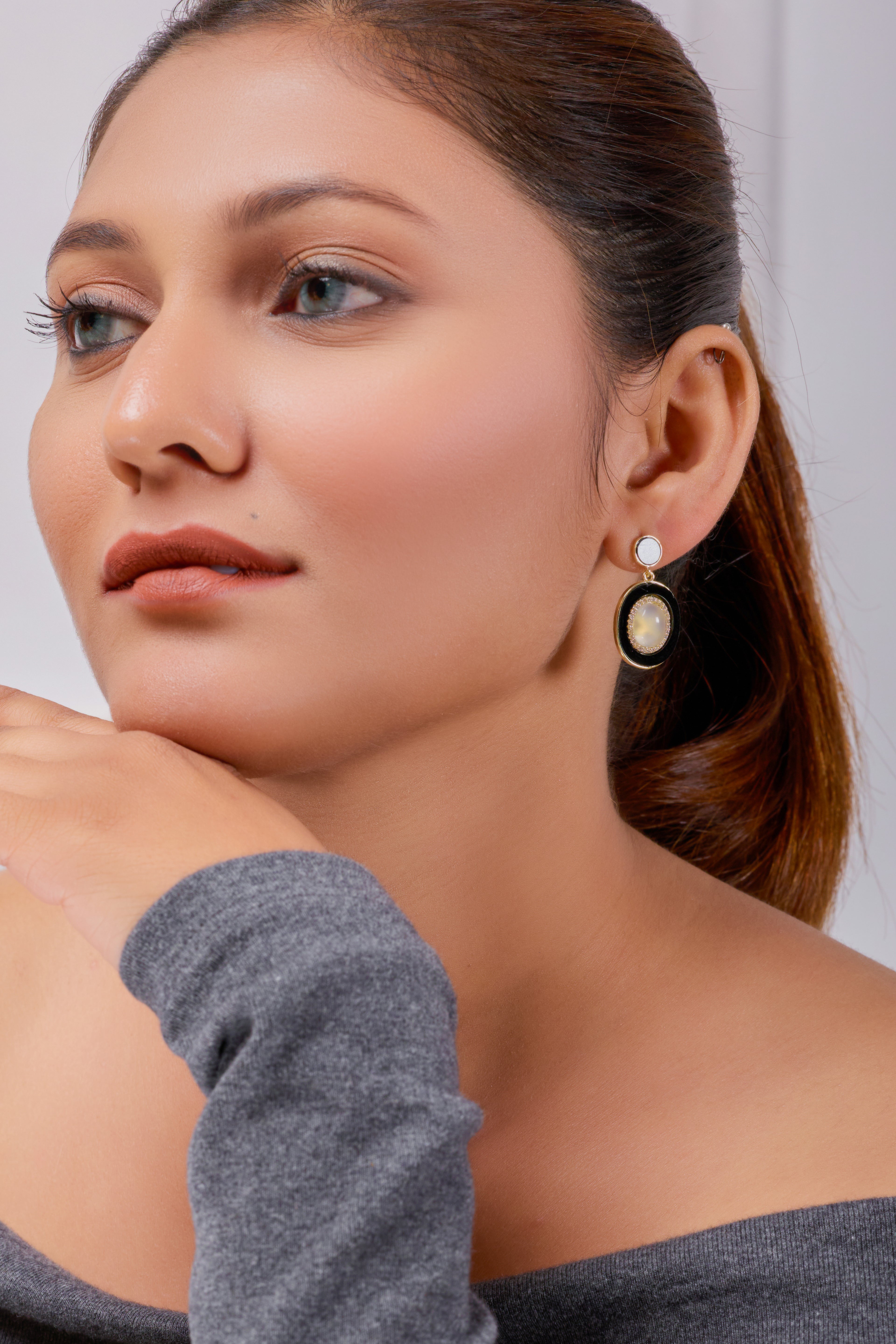 Midnight Aura Premium Earrings for Women