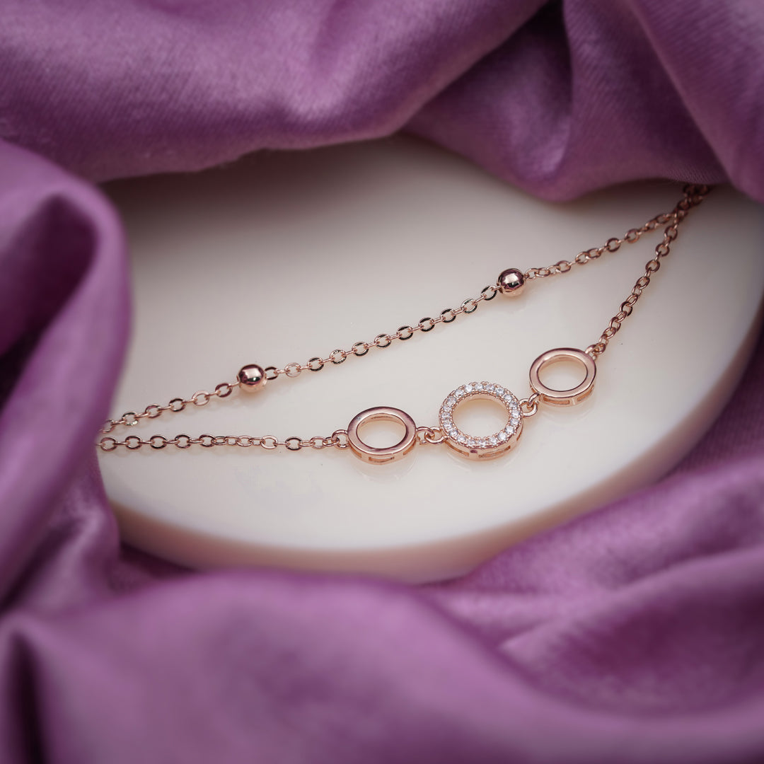 Diamond Glow Premium Anklet for Women
