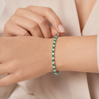 Emerald Glint Bracelet  GWB-70