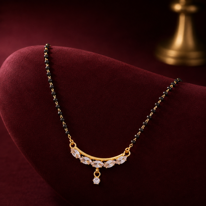 Celeste Crystal Arc Drop Women’s Mangalsutra GWM 4