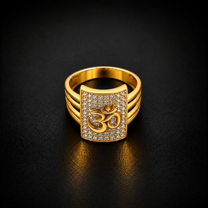 Om Divine Statement Men’s Ring GMR 59