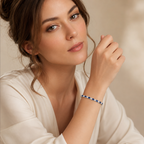 Sapphire Glow Bracelet  GWB-71