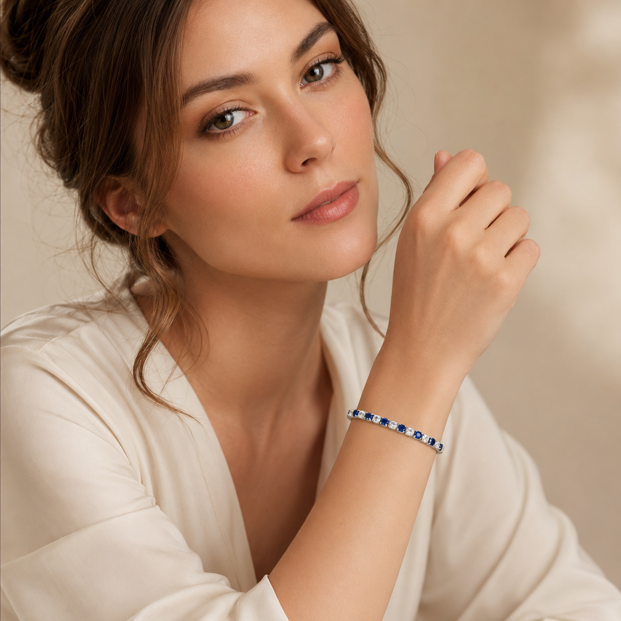 Sapphire Glow Bracelet  GWB-71