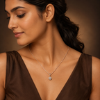 Radiant Rosette Pendant Necklace GWN-209