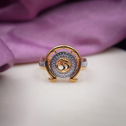 Om Chakra Men’s Ring GMR-6