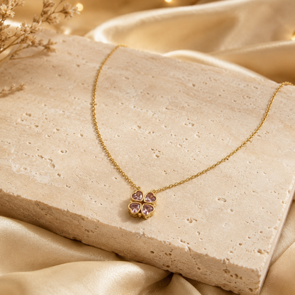 Blush Clover Women’s Necklace GWN 85