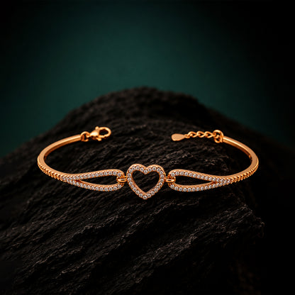 Amorette Crystal Heart Bracelet GWB 176