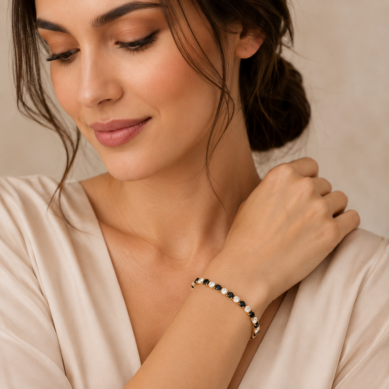 Noir Luxe Bracelet  GWB-78