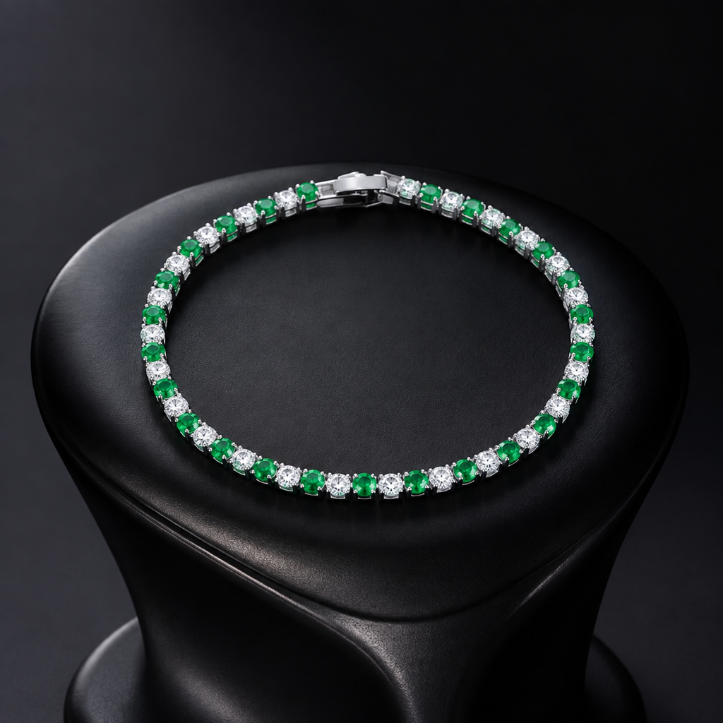 Emerald Glint Bracelet  GWB-70
