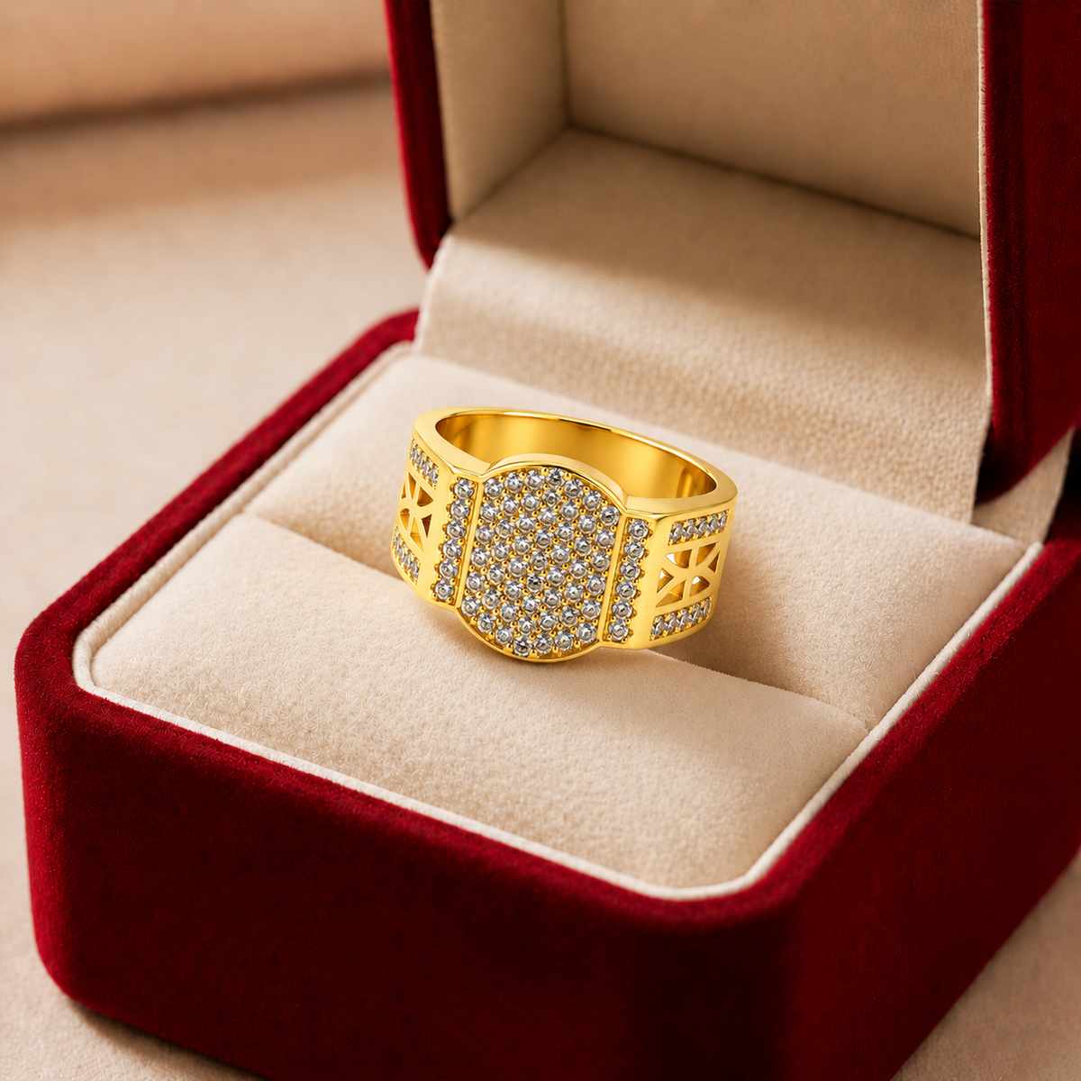 Grand Crest Stone Men’s Ring GMR 62