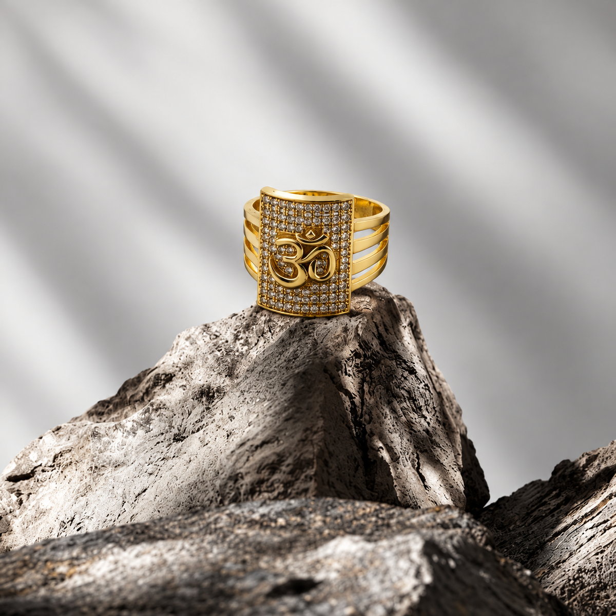 Om Divine Statement Men’s Ring GMR 59