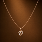 Crystal Triple Loop Necklace GWN-206