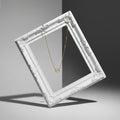 Golden Infinity Halo Pendant Necklace GWN -50