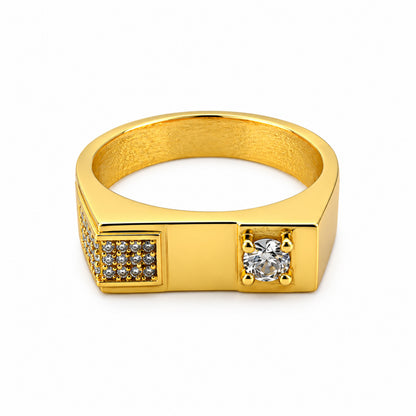 Solitaire Accent Men’s Ring GMR 61