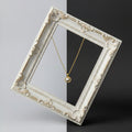 Classic Pearl Halo Pendant Necklace GWN -57