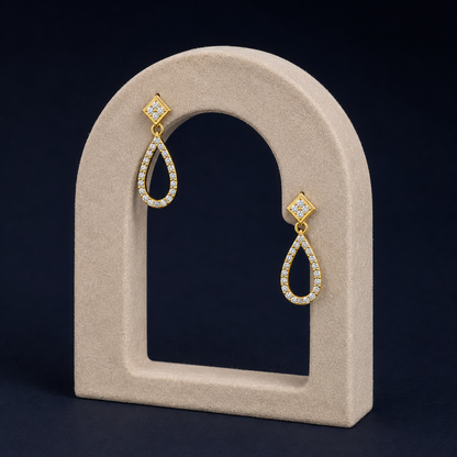 Liora Crystal Teardrop Earrings GWE 296