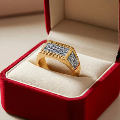 Imperial Grid Men’s Ring GMR 34