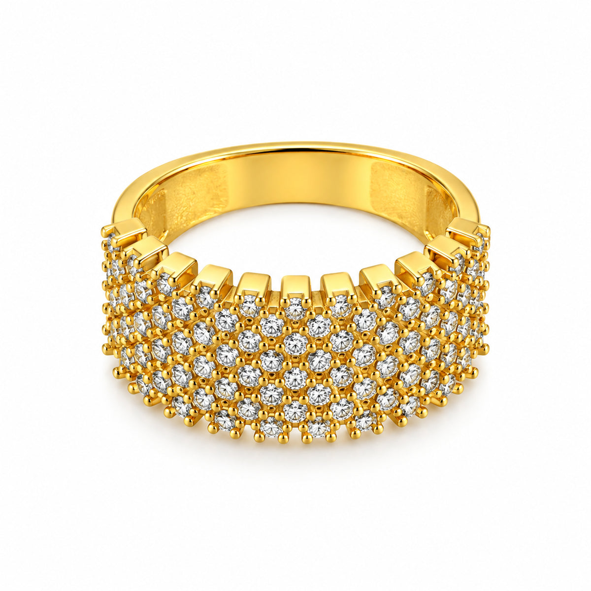 Crown Arc Stone Men’s Ring GMR 60