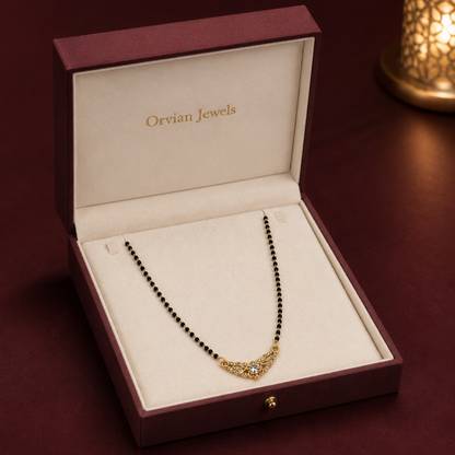 Aurevia Crystal Blossom Women’s Mangalsutra GWM 17
