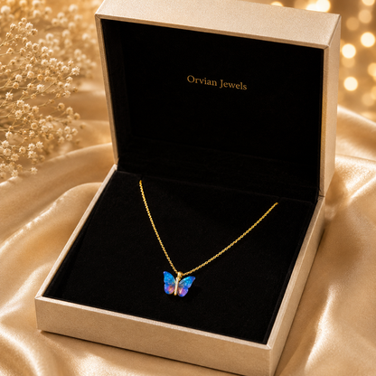 Aurora Butterfly Women’s Necklace GWN 155