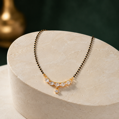Celeste Crystal Arc Drop Women’s Mangalsutra GWM 4