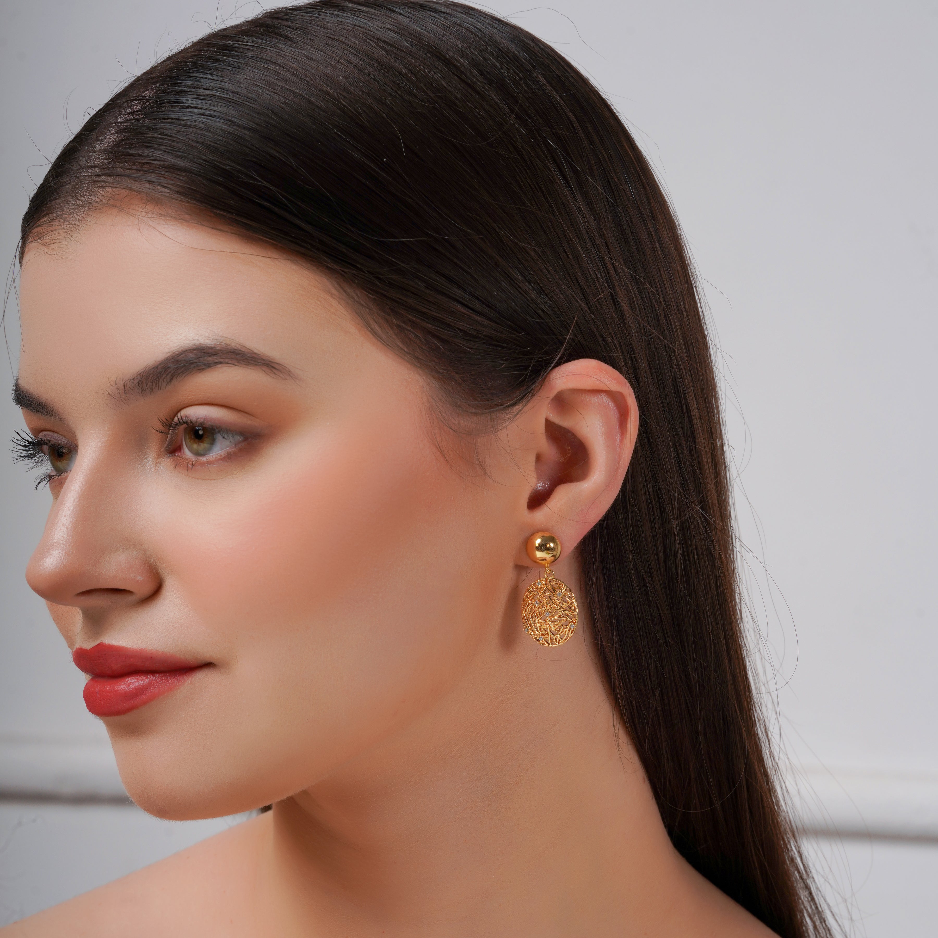 Sunora Weave Drops Earrings for Women