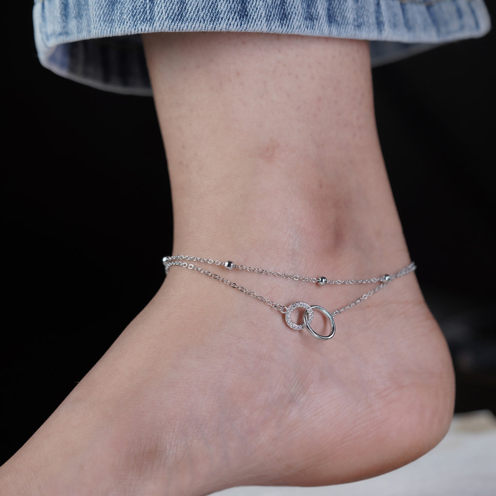 ✨ Celestia Charm Premium Anklet for Women
