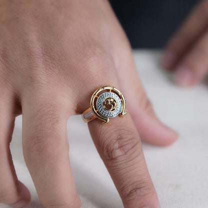 Om Chakra Men’s Ring GMR-6