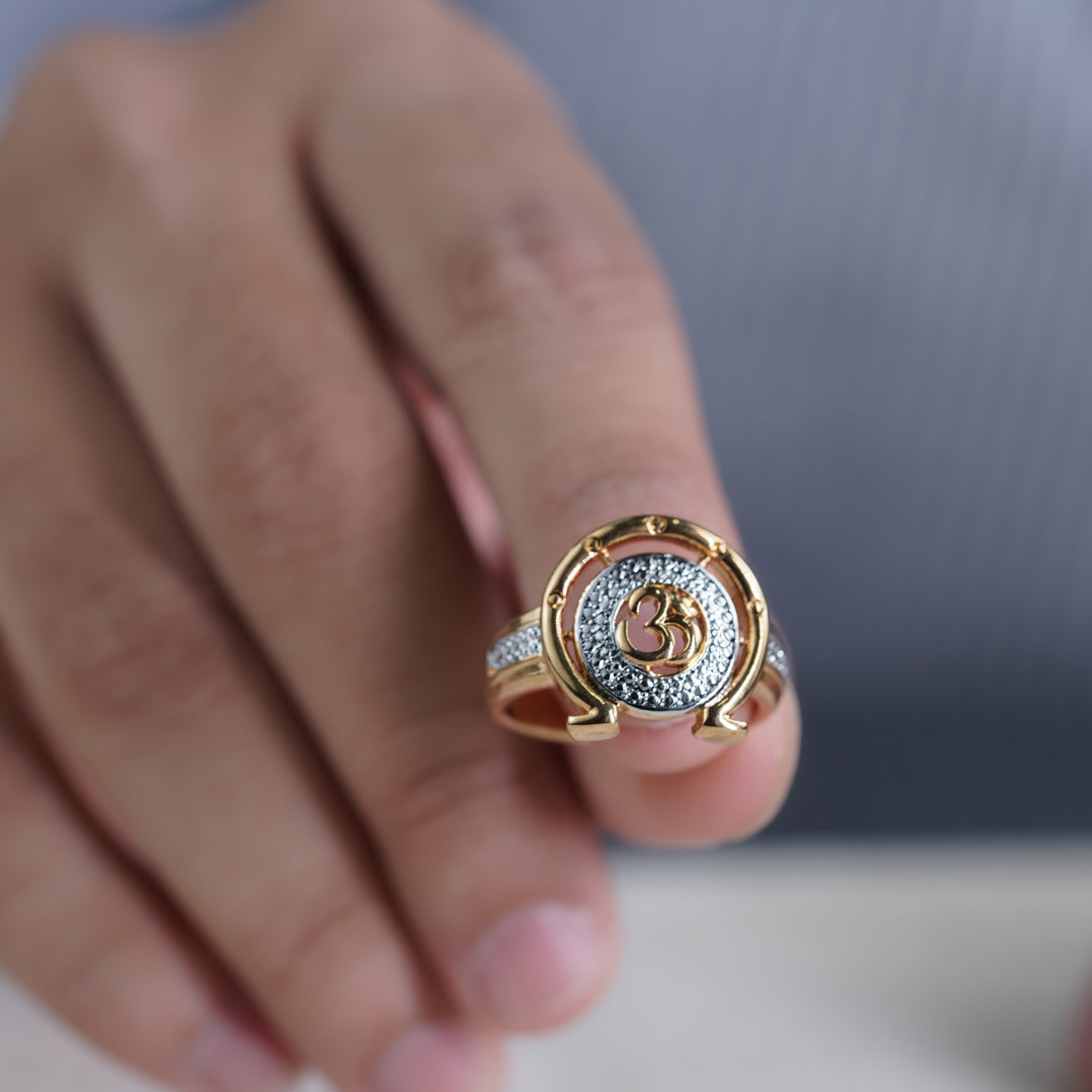 Om Chakra Men’s Ring GMR-6