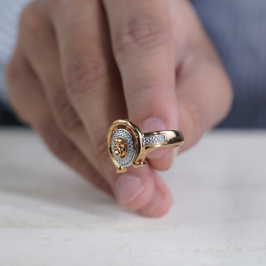 Om Chakra Men’s Ring GMR-6