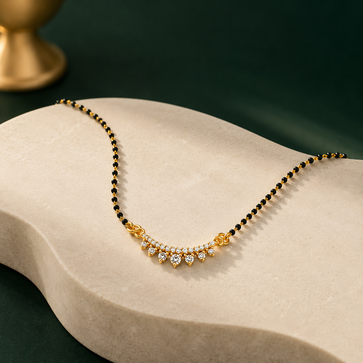 Celestia Drop Crystal Women’s Mangalsutra GWM 37