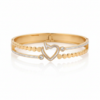 Romantic Dual Layer Heart Kada GWK -9