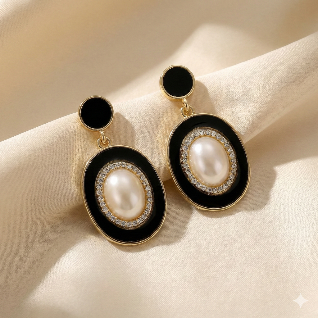 Midnight Aura Premium Earrings for Women