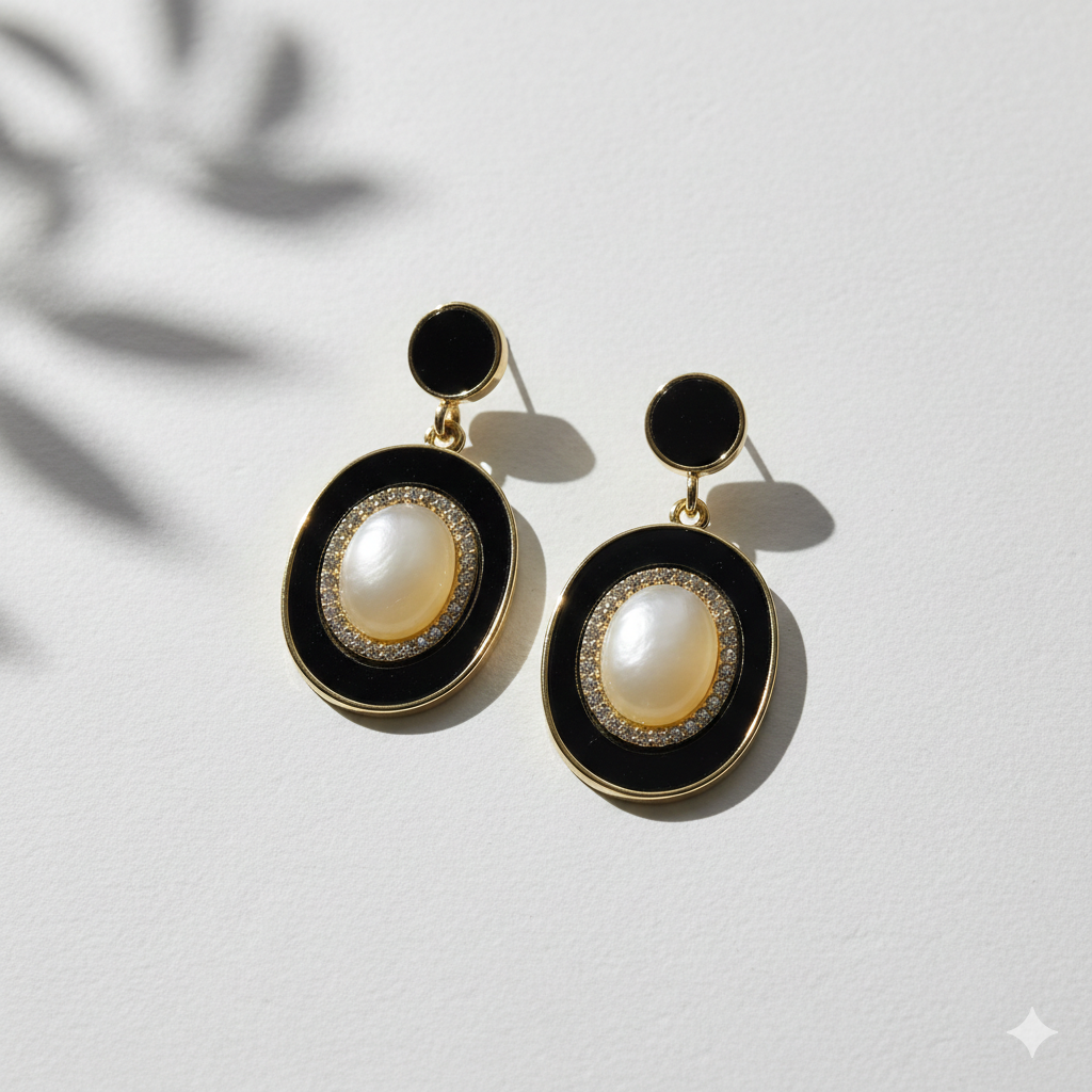 Midnight Aura Premium Earrings for Women