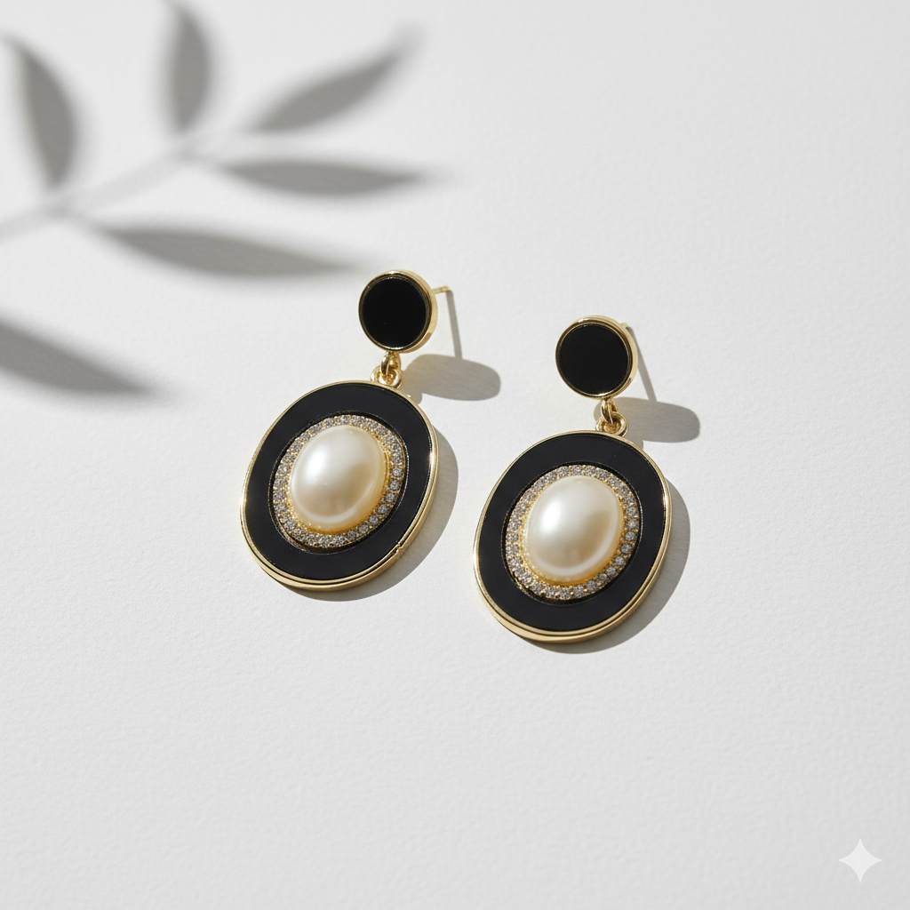Midnight Aura Premium Earrings for Women