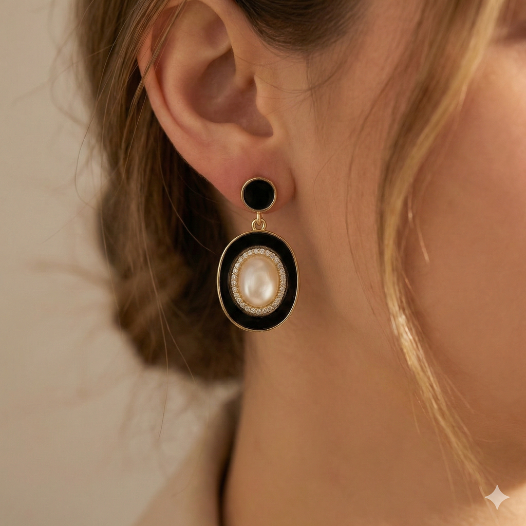 Midnight Aura Premium Earrings for Women