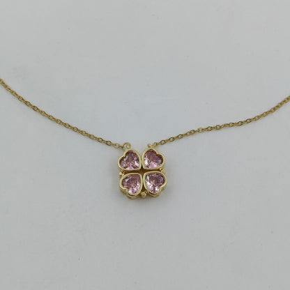 Blush Clover Women’s Necklace GWN 85